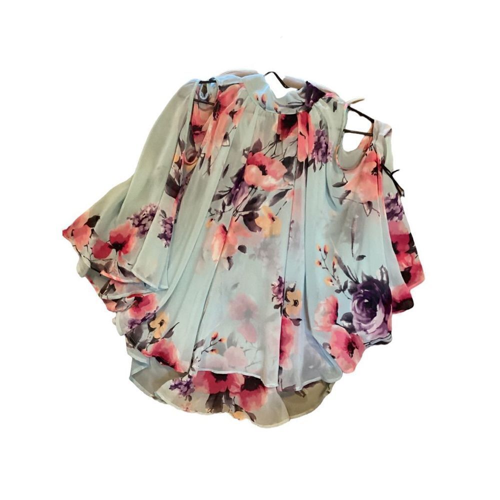 New Sky Blue Bow Full Top